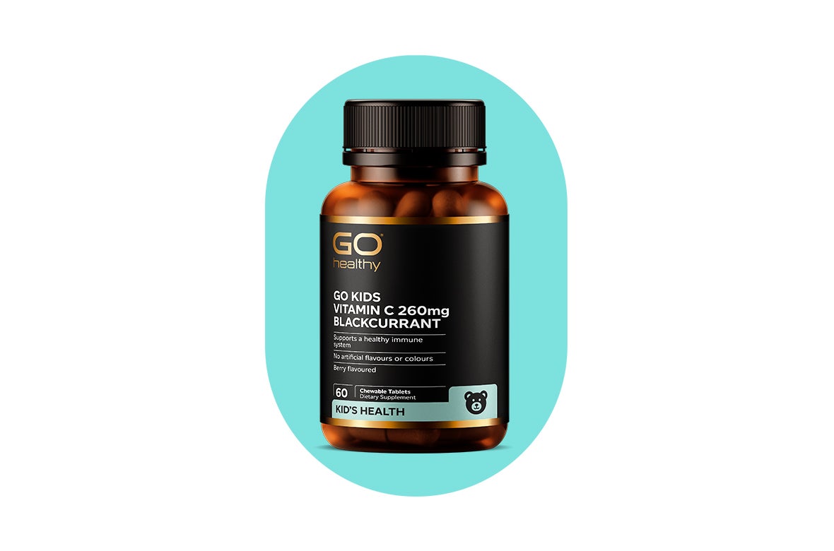 GO KIDS VITAMIN C 260MG BLACKCURRANT