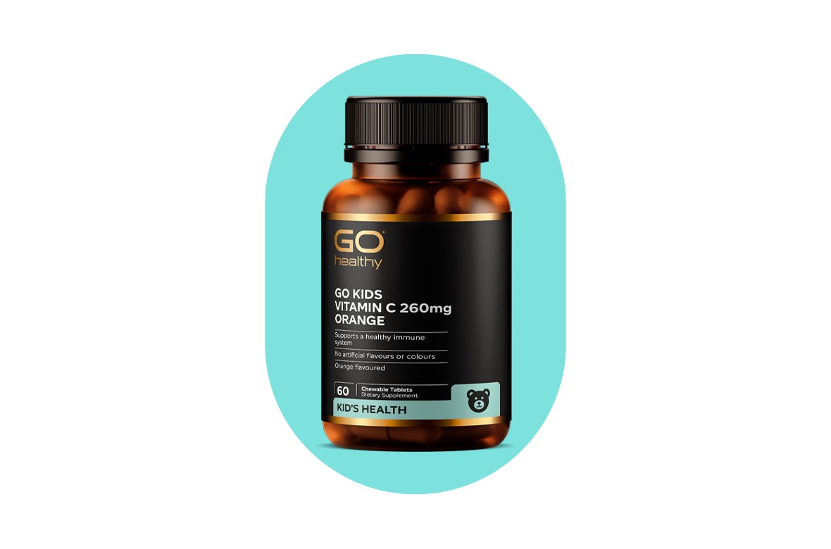 GO KIDS VITAMIN C 260mg ORANGE