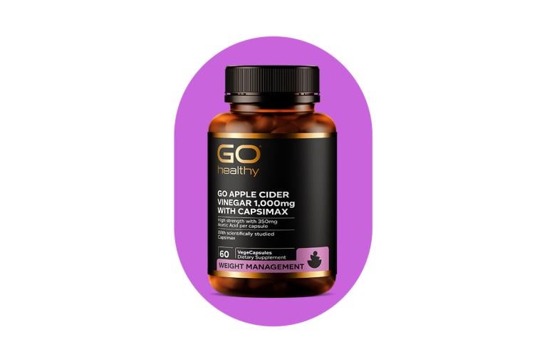 GO APPLE CIDER VINEGAR 1000mg WITH CAPSIMAX